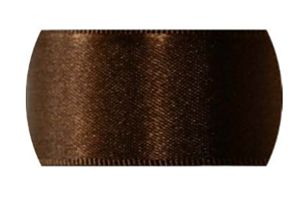 Fita de Cetim Progresso 22mm nº5 - 10m Cor 340 Marrom Café - 01 unidade