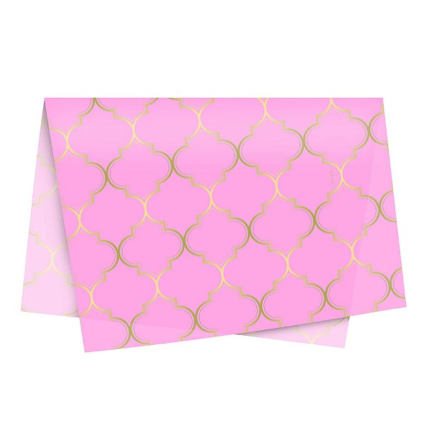Papel de Seda - 49x69cm - Núria Rosa - 10 folhas - Rizzo Embalagens