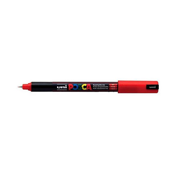 Caneta Posca PC-1MR 0,7mm Red - 01 unidade - Uni Posca - Rizzo