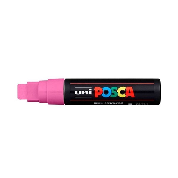 Caneta Posca PC17K 15mm Rosa - 01 unidade - Uni Posca