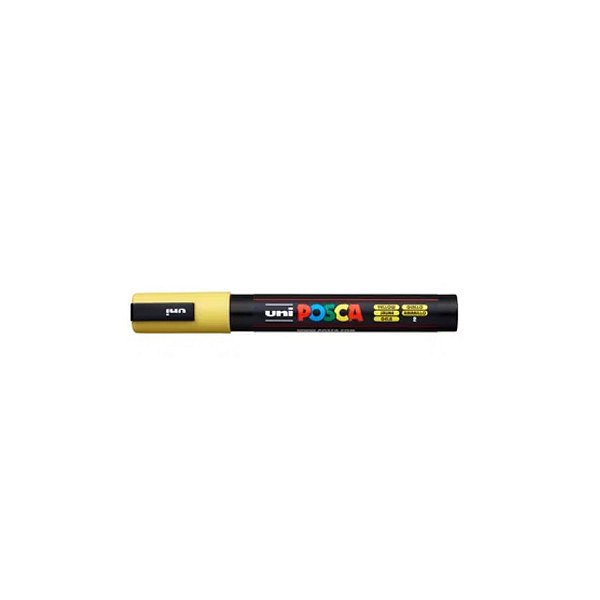 Caneta Posca PC-5M 2,5mm Amarelo - 01 unidade - Uni Posca