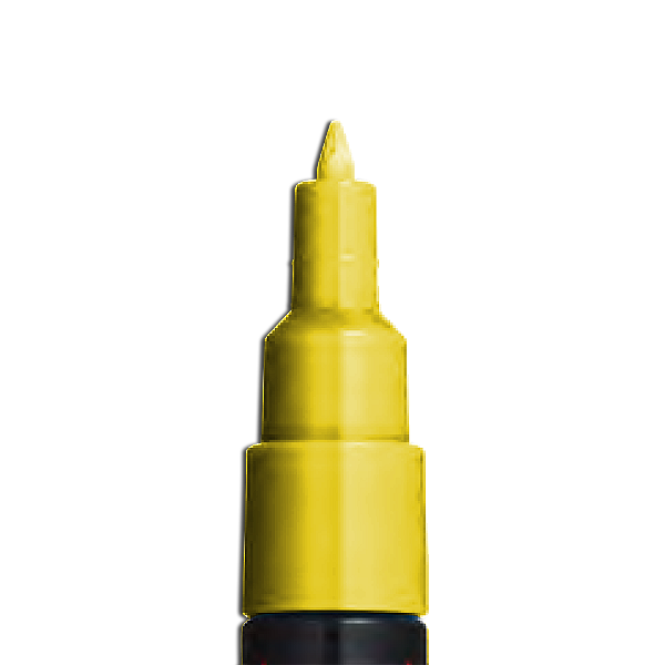 Caneta Posca Amarela PC-1M - 1 unidade - Posca - Rizzo