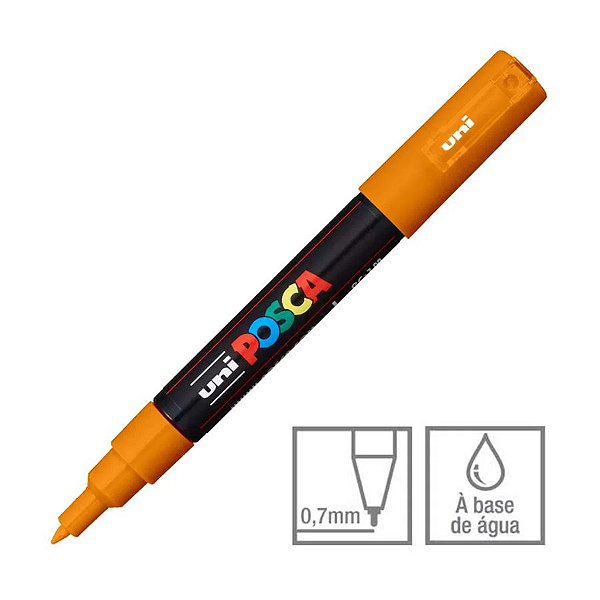 Caneta Posca PC-1M 0,7mm Laranja - 01 unidade