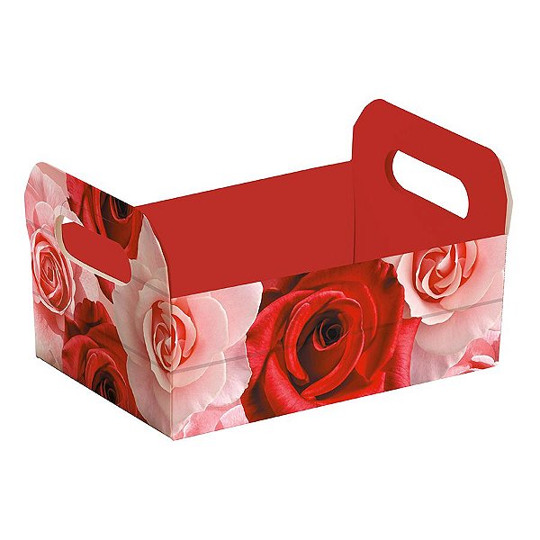 Caixote de Papel Cartão Belle - 1 unidade - Cromus - Rizzo Balões