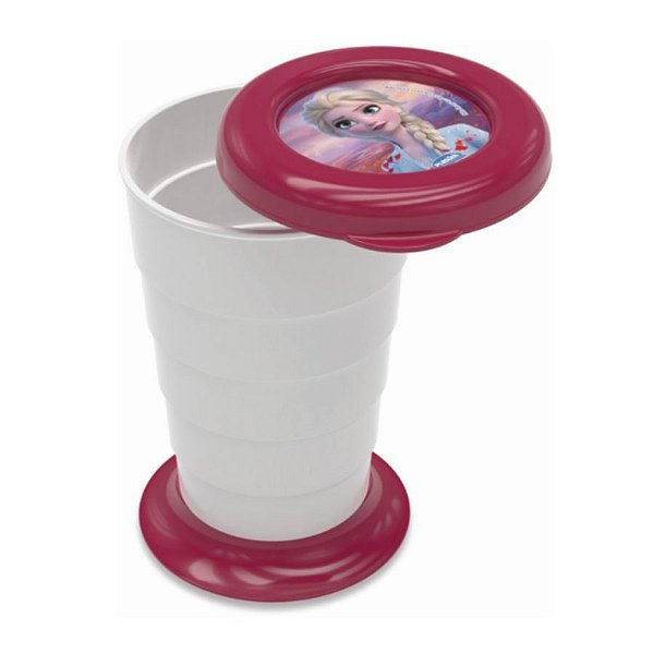 Copo Retratil Frozen 330ml - Plasútil - Rizzo