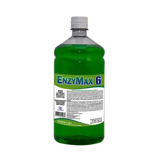 ENZIMAX 6  - DETERGENTE MULTI-ENZIMÁTICO PARA LIMPEZA - FRASCO 1LT