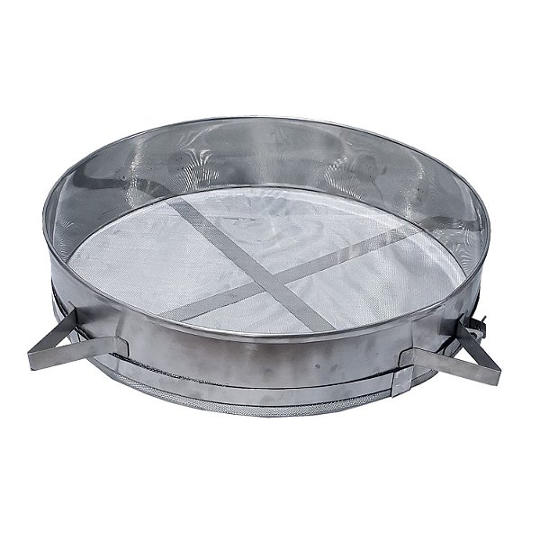 Peneira Inox Para Decantador De 400Kg  59cm x 11,5cm - FPD 400