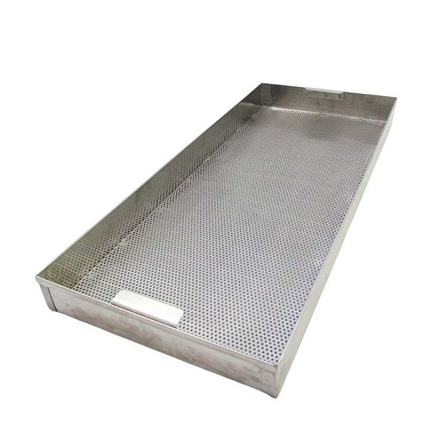 Cesto de Inox AISI 304 Para Fundo de Mesa Desoperculadora De 1,2m - FTFC-120