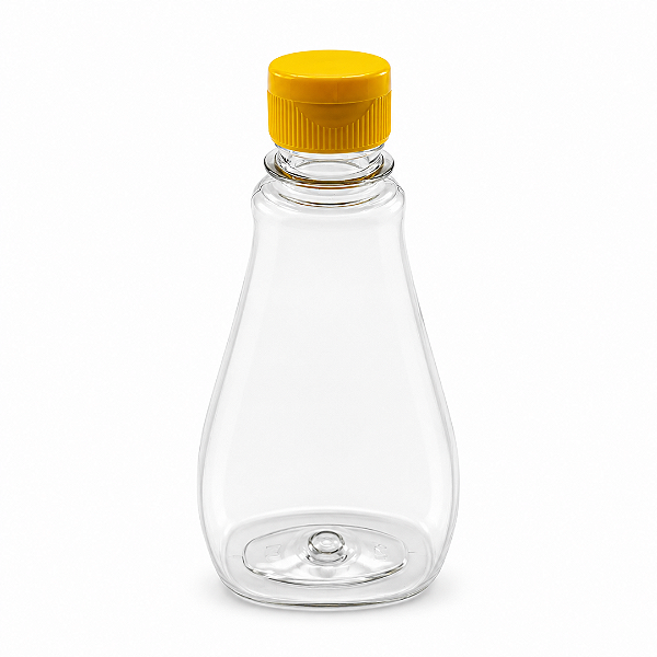 Bisnaga 250ml / 350g Cristal Pet Para Embalar Mel