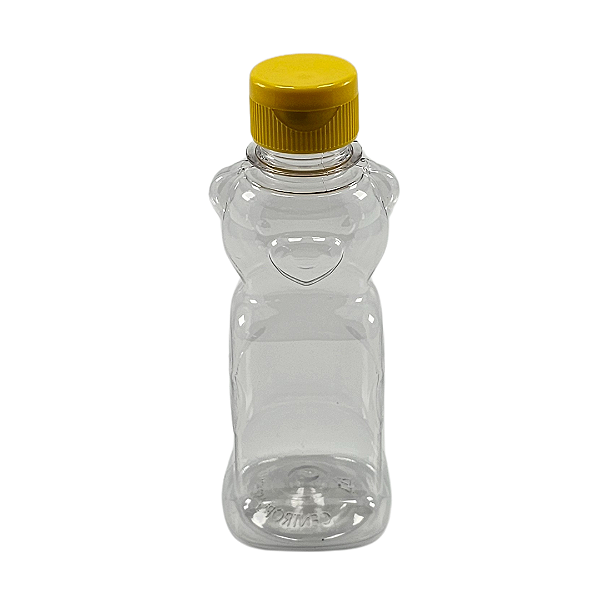 Bisnaga Pet  180ml / 250g Temática Urso Para Embalar Mel