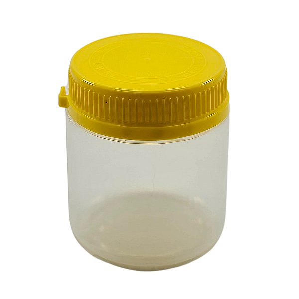 Pote 180ml / 250g Plástico Fosco Com Tampa Rosca Para Mel