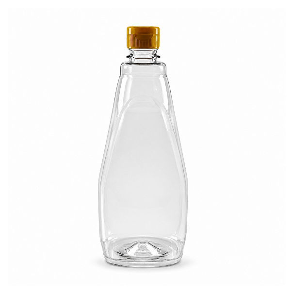 Bisnaga 750ml / 1Kg Cristal Pet Para Embalar Mel