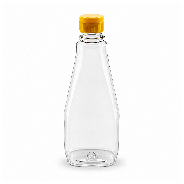 Bisnaga 350ml / 500g Cristal Pet Para Embalar Mel
