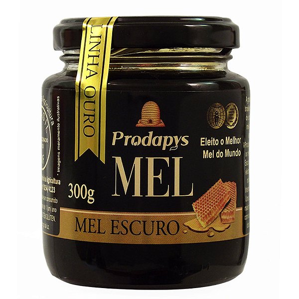 Mel Medalha de Ouro Escuro - 300g