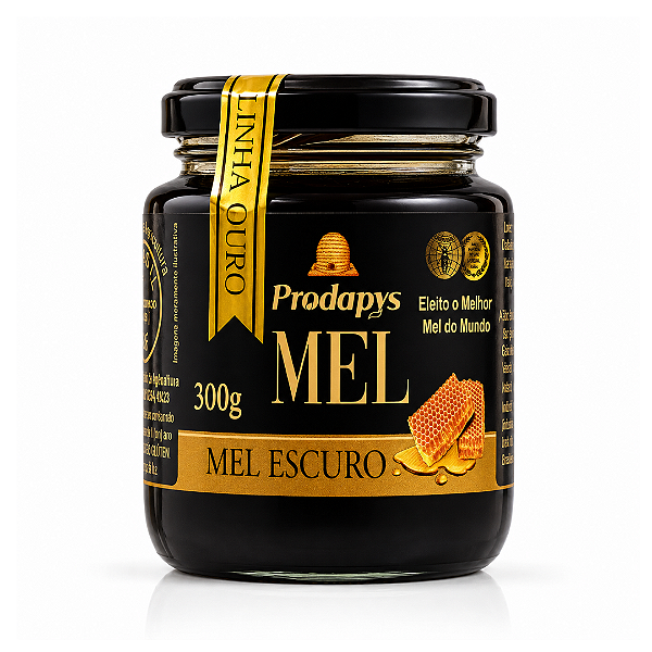 Mel Medalha de Ouro Escuro - 300g