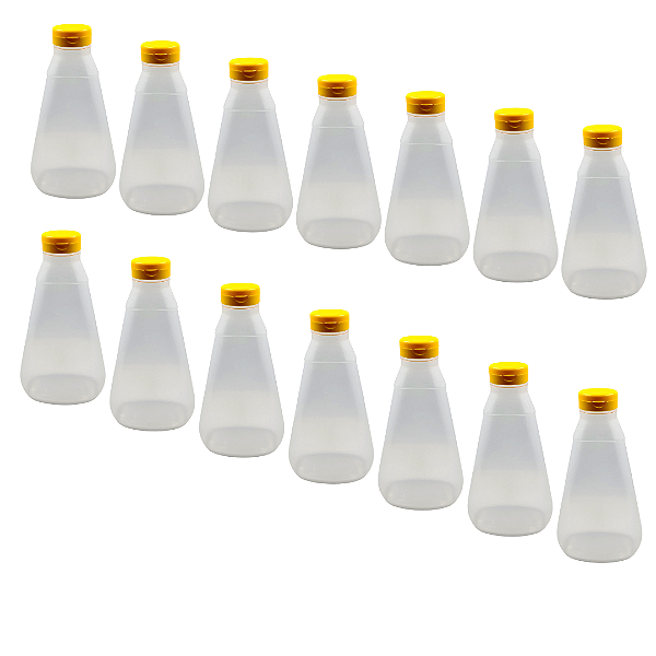 30 Bisnagas 750ml / 1Kg De Plástico Para Embalar Mel