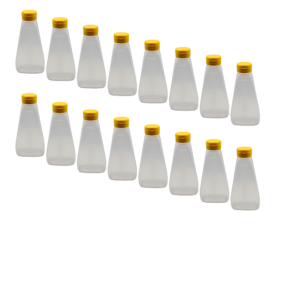 100 Bisnagas 350ml / 500g De Plástico Para Embalar Mel