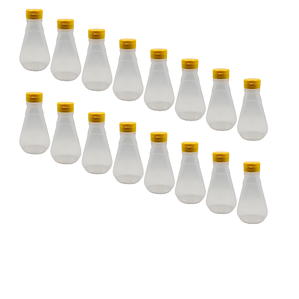 150 Bisnagas 250ml / 350g De Plástico Para Embalar Mel
