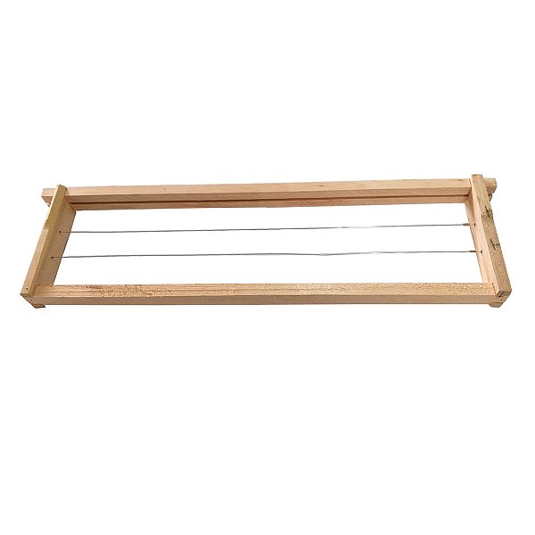 Quadro de Melgueira Montado e Aramado – Padrão Langstroth