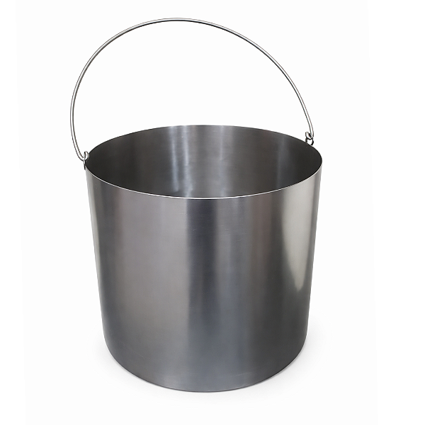 Balde Coletor de Mel Inox 304 – 18 Litros / 25kg – Para Centrifugação e Processamento