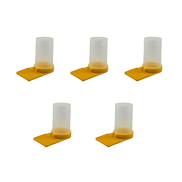 05 Alimentadores de Entrada para Abelhas – Capacidade 500 ml