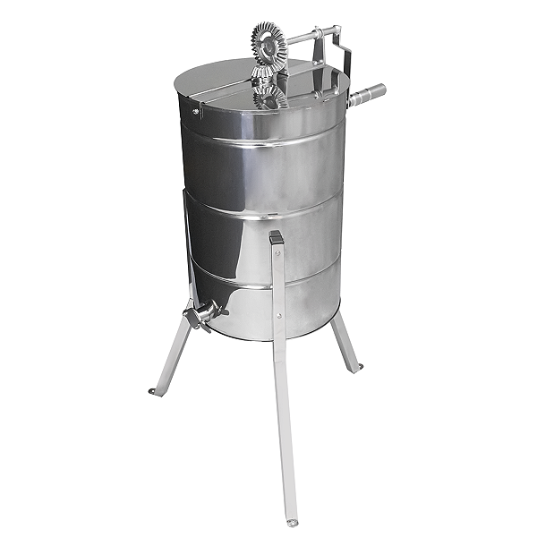 Centrífuga Extratora de Mel Manual 8 Quadros Aço Inox 430