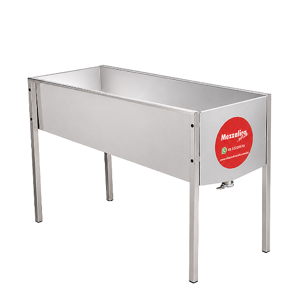 Mesa Desoperculadora de Favos Inox 304 – Capacidade para 25 Quadros