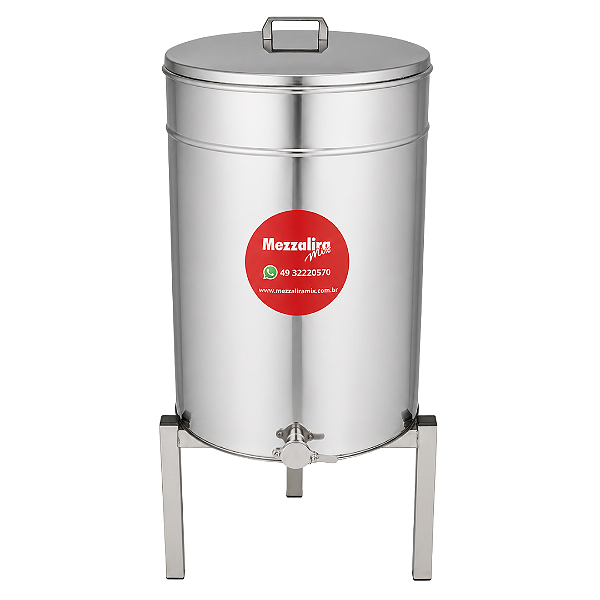 Decantador de Mel 70 Litros / 100 kg – Inox 304