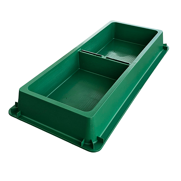 Alimentador Para Cobertura para Caixa Núcleo Langstroth – Duplo Compartimento