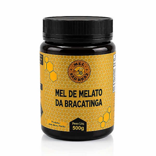 Mel Puro de Bracatinga São Braz - 500 Gramas