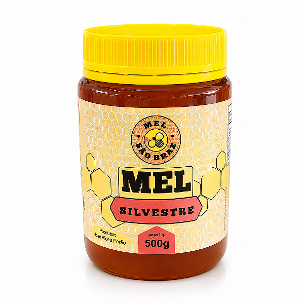 Mel Puro Silvestre São Braz - 500 Gramas