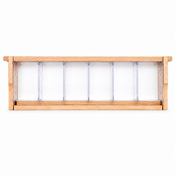Quadro de Melgueira Desmontado Para Cubo De Acrílico – Produção de Favo In Natura