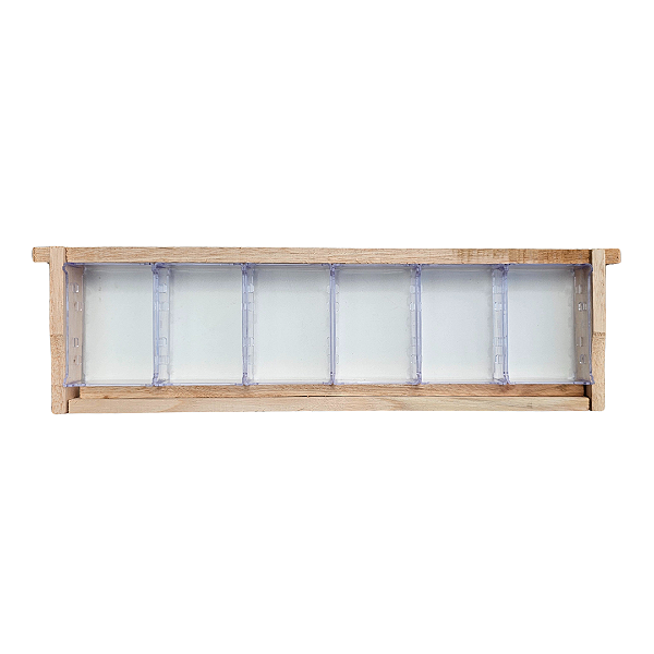 Quadro de Melgueira Desmontado Para Cubo De Acrílico – Produção de Favo In Natura