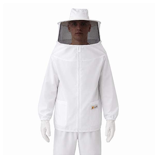 Jaleco Para Apicultura De Nylon Ventilado Com Mascara Fixa 01-30