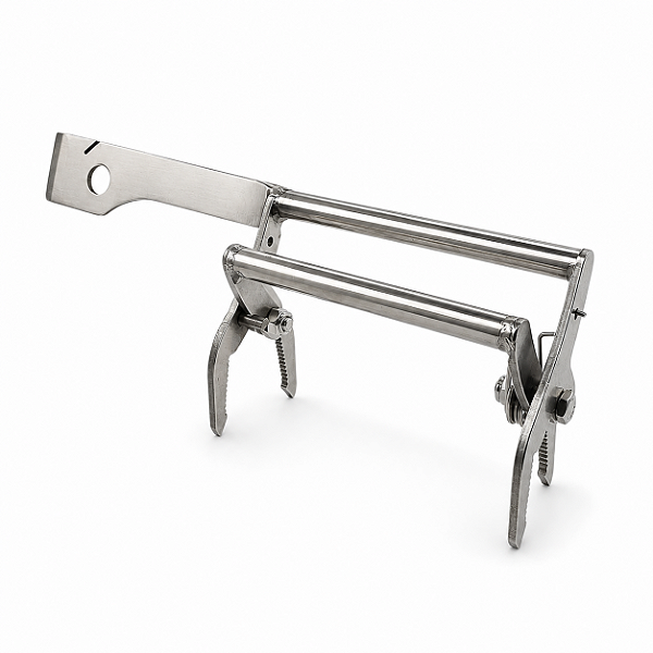 Formão Apícola Com Sacador De Quadros Aço Inox Aisi 304 - AGR