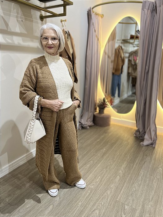 Conjunto Max cardigã