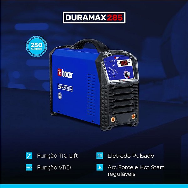INVERSORA DURAMAX 285 220V BOXER C/ISOLAÇÃO