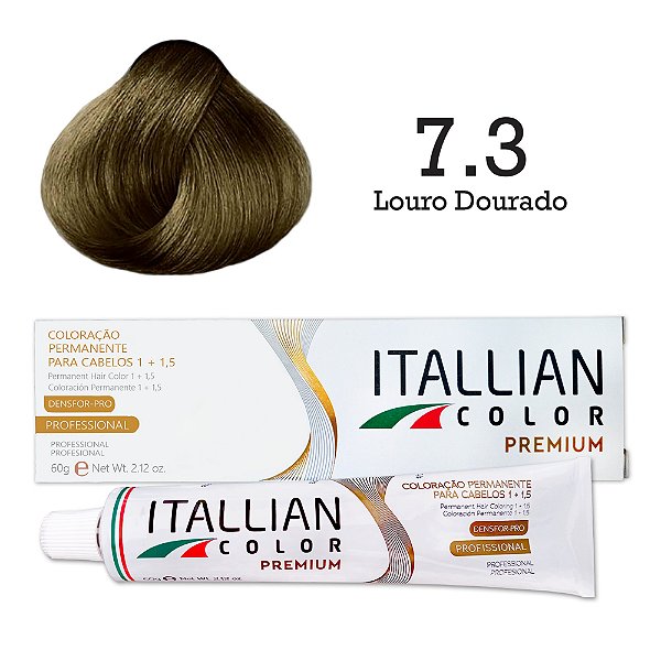 Coloração Capilar 7.3 Louro Dourado | Itallian Color