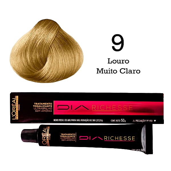 Tonalizante L´oréal Professionnel Diarichesse 50 gr Louro Muito