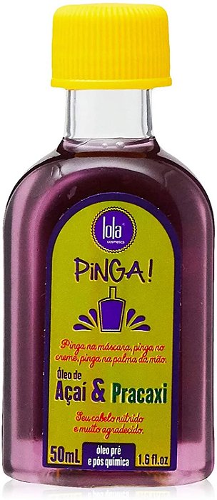 Óleo Capilar Pinga Açaí e Pracaxi | Lola Cosmetics