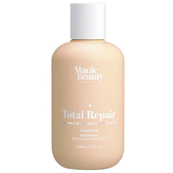 Shampoo Total Repair Reconstrução 250ml | Magic Beauty