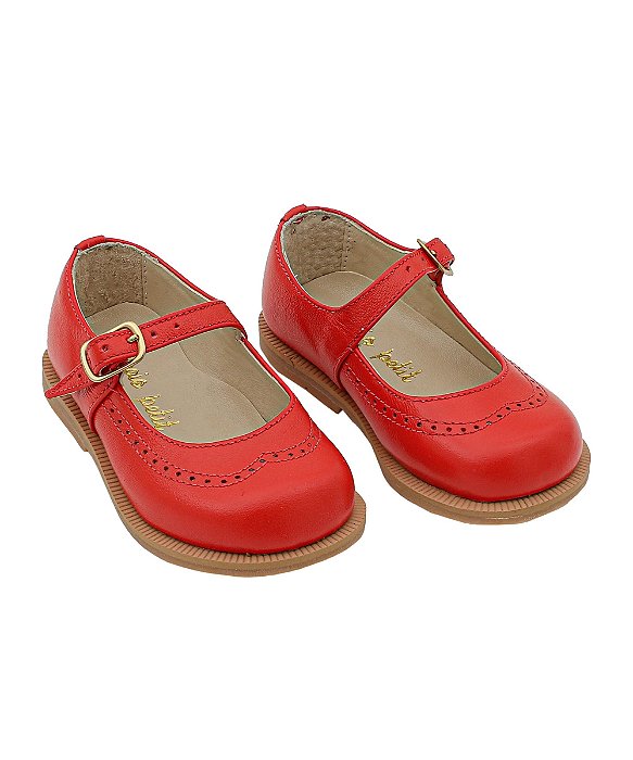 Sapato Infantil Verniz Soft Jambo Laço