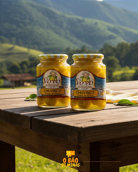 Doce Chuvisco - 2 Potes de 400g