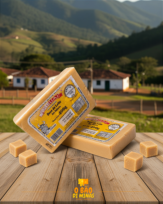 Doce de Leite em Barra - 2 unidades 400g