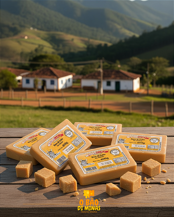 Doce de Leite em Barra - 5 unidades 400g