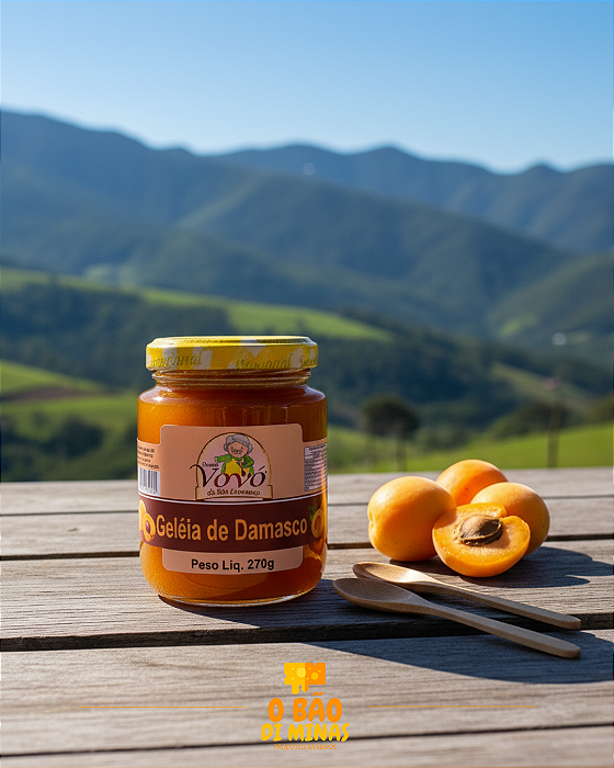 Geleia de Damasco 270g