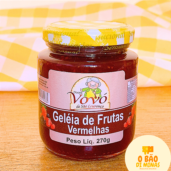 Geleia de Frutas Vermelhas 270g