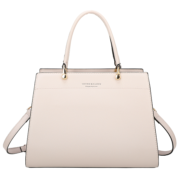 Bolsa Veryrio Média de Couro PU de Alta Qualidade - Niágara Leite Off