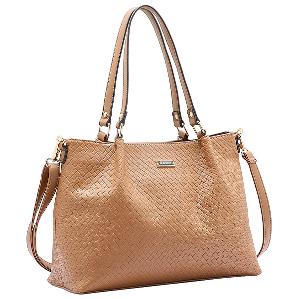 Bolsa Grande Transversal Chenson Original 3484661 – Pagosa Marrom Café