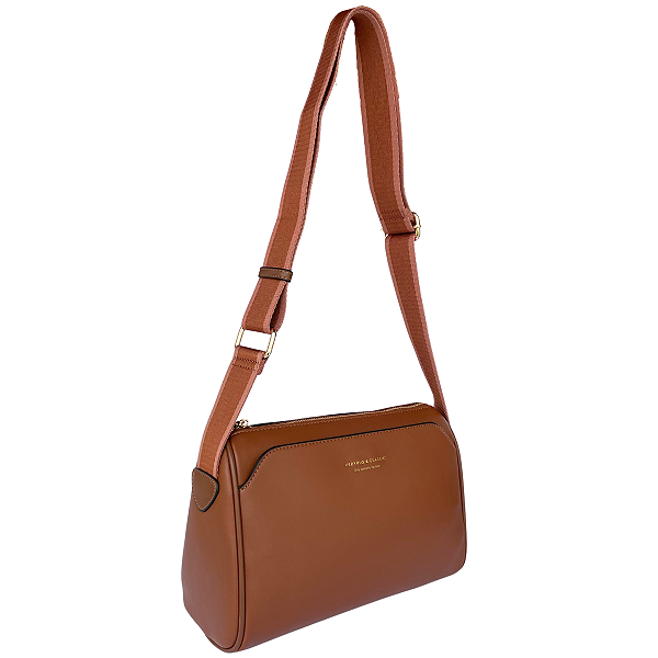 Bolsa Média Alça Tecido Confortável Veryrio VR3523 - Drancy Marrom